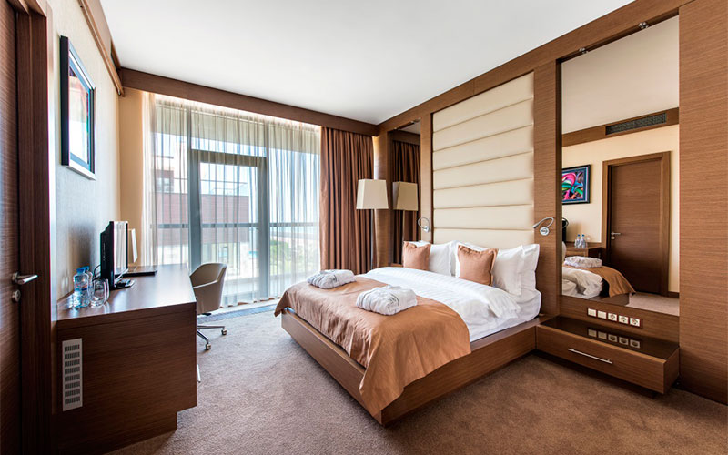 Улучшенный двухместный номер с боковым видом на море - Арфа Парк Отель 5*